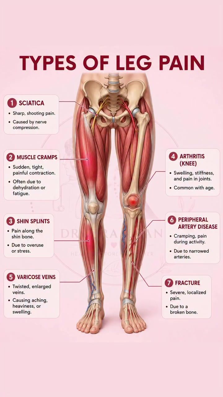 Understanding Leg Pain Causes: Sciatica to Fractures