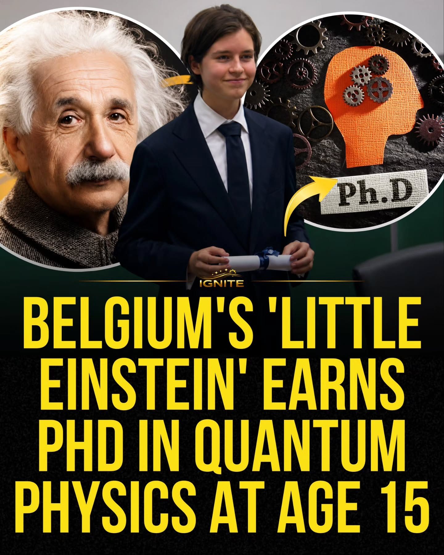 Belgium's 15-Year-Old Quantum Physics PhD Prodigy
