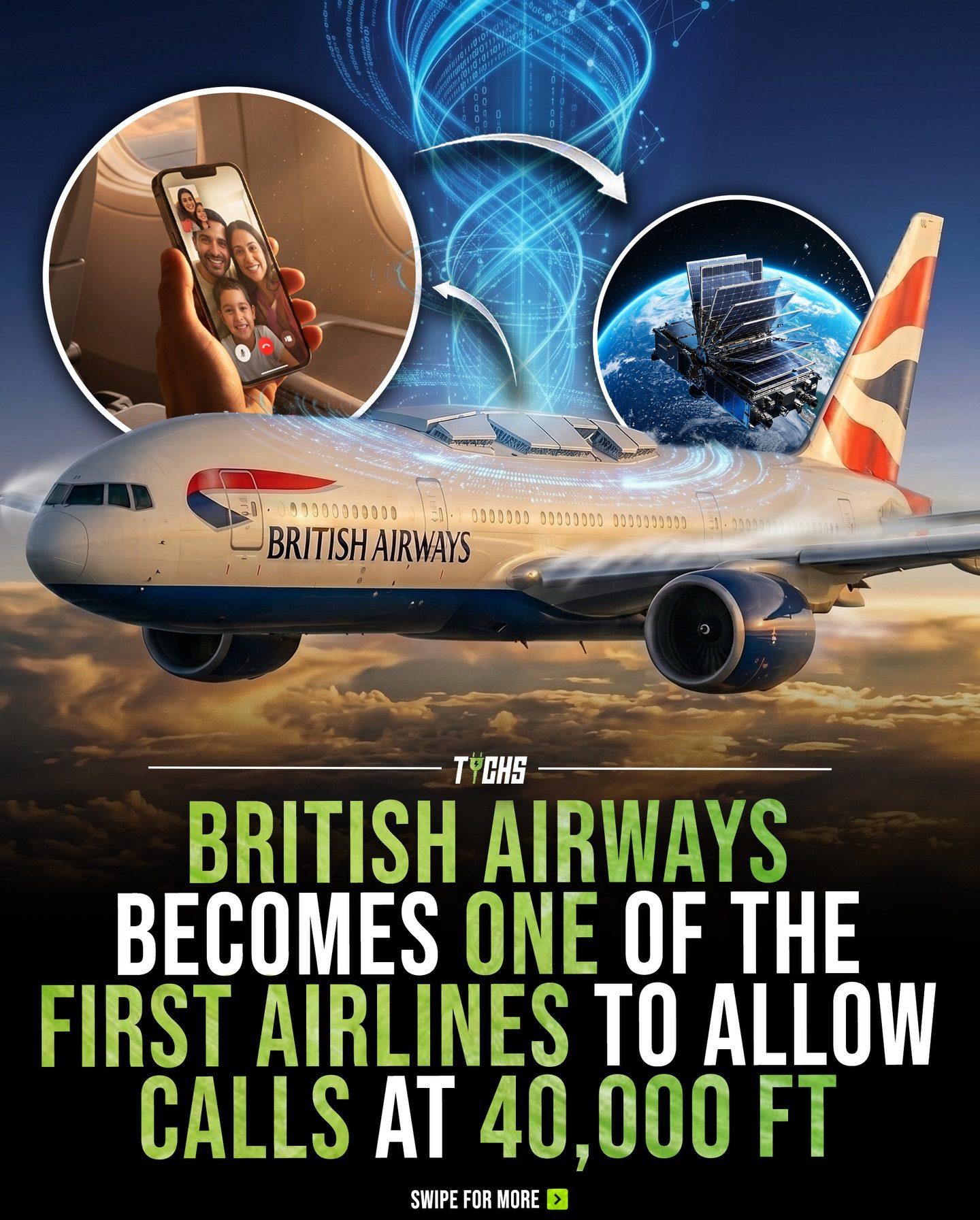 British Airways: In-Flight Video Calls with Starlink