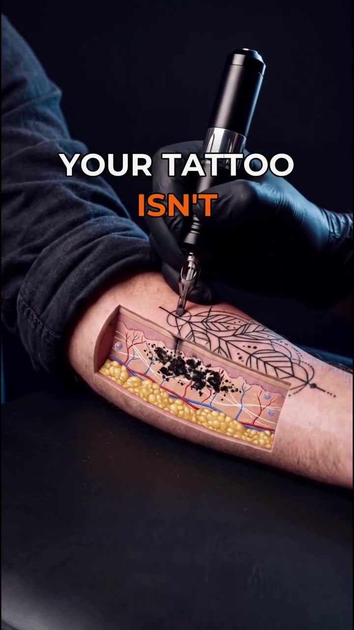 Tattoo Permanence: Ink in Immune Cells