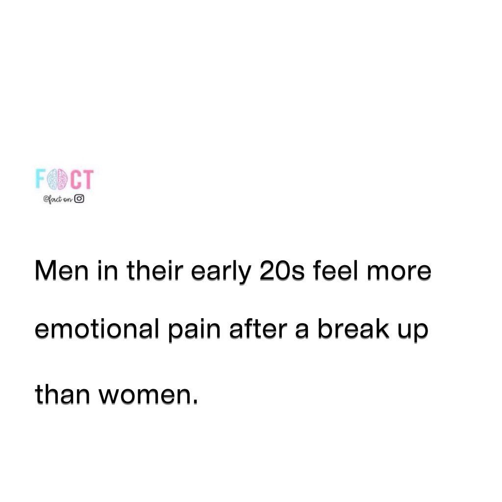 Men in Their 20s Feel More Emotional Pain After a Breakup