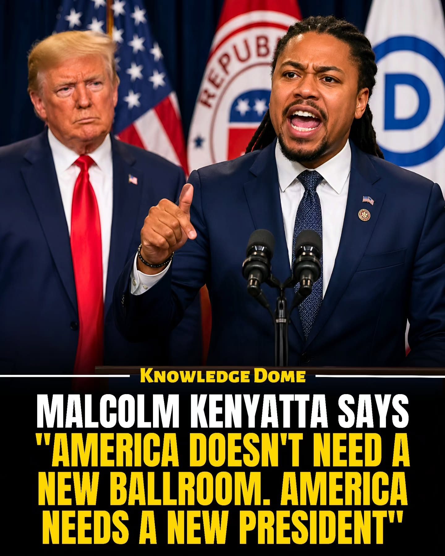 Malcolm Kenyatta: Why America Needs a New President, Not a Ballroom