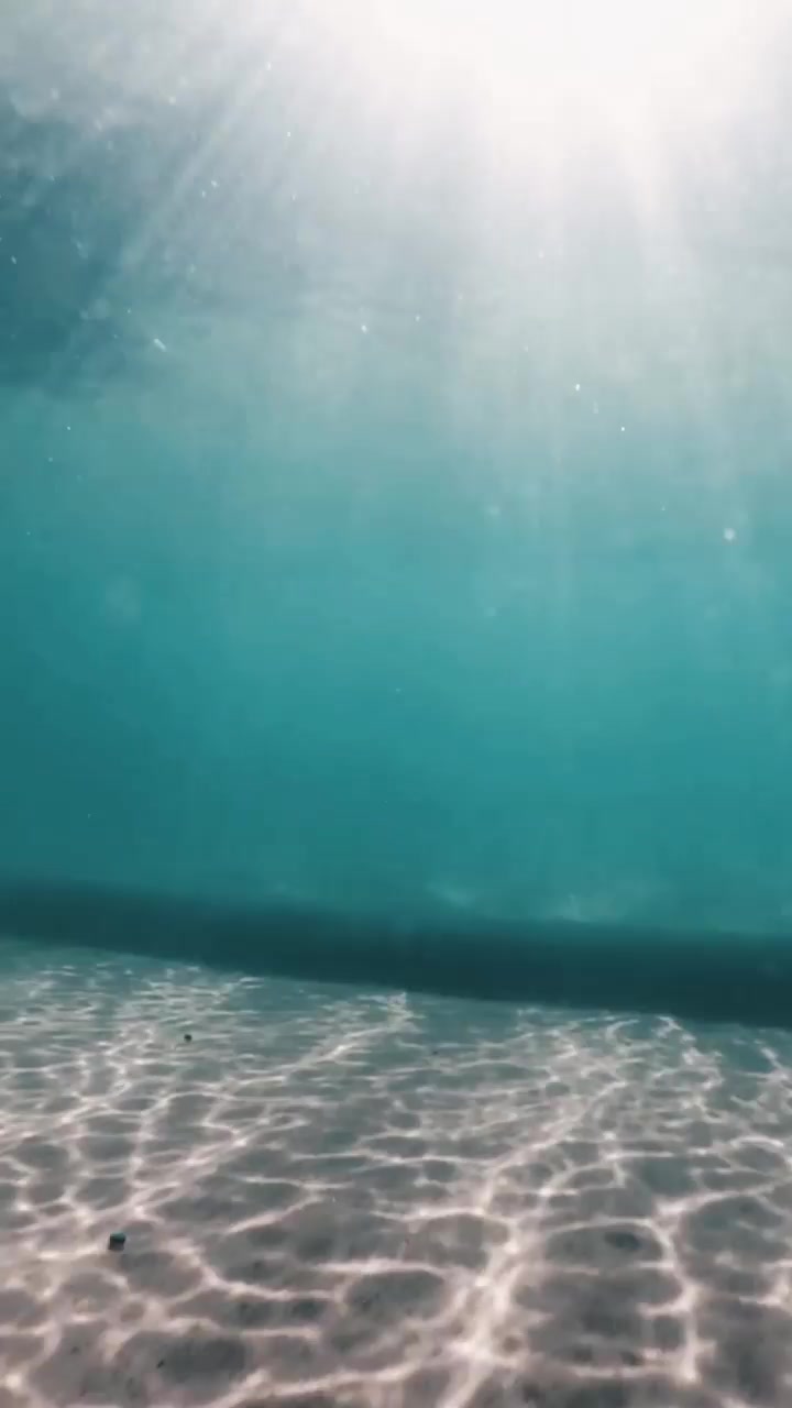 Underwater Waves at Gold Coast Australia