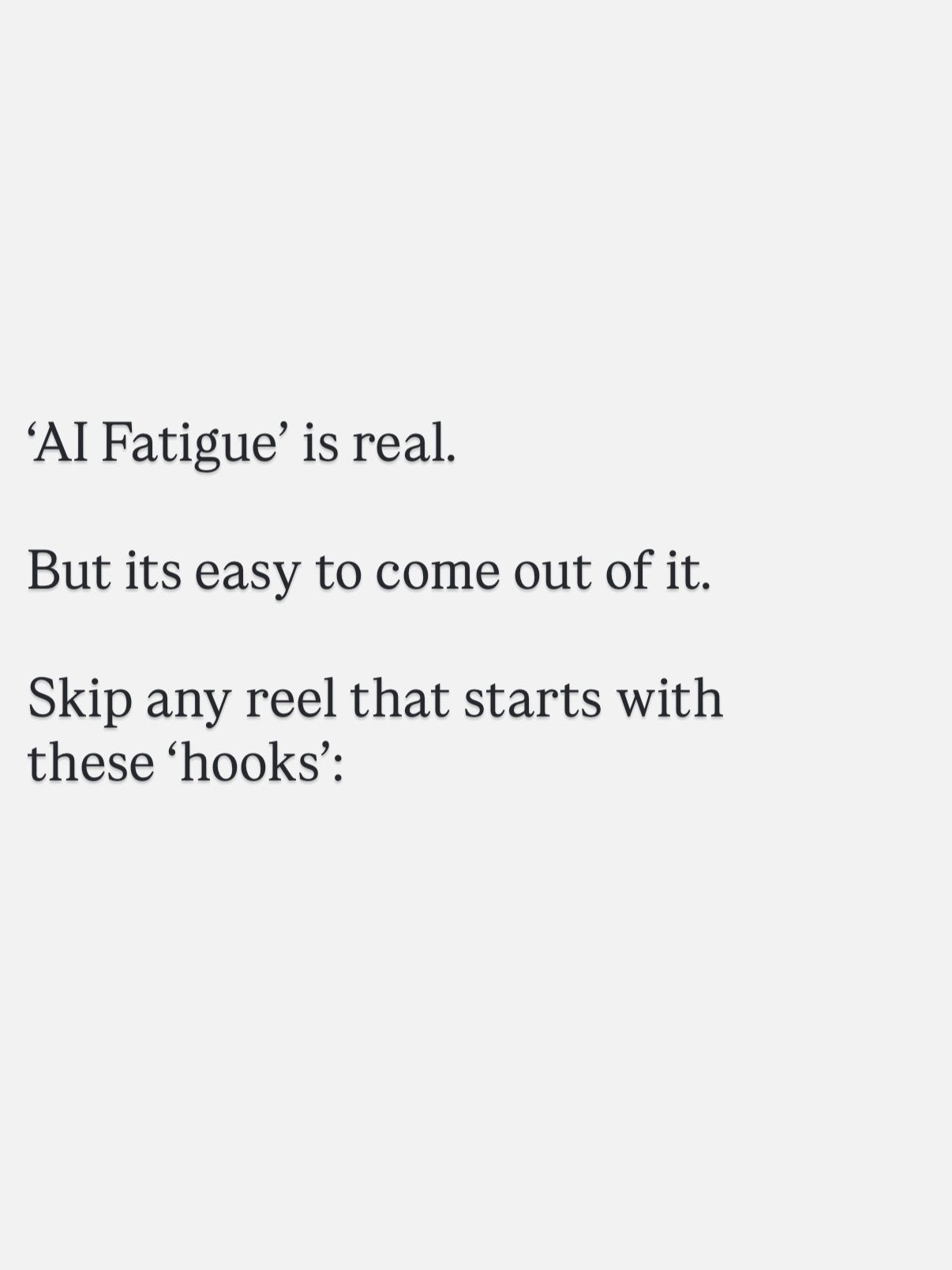 How to Avoid AI Fatigue on Social Media.