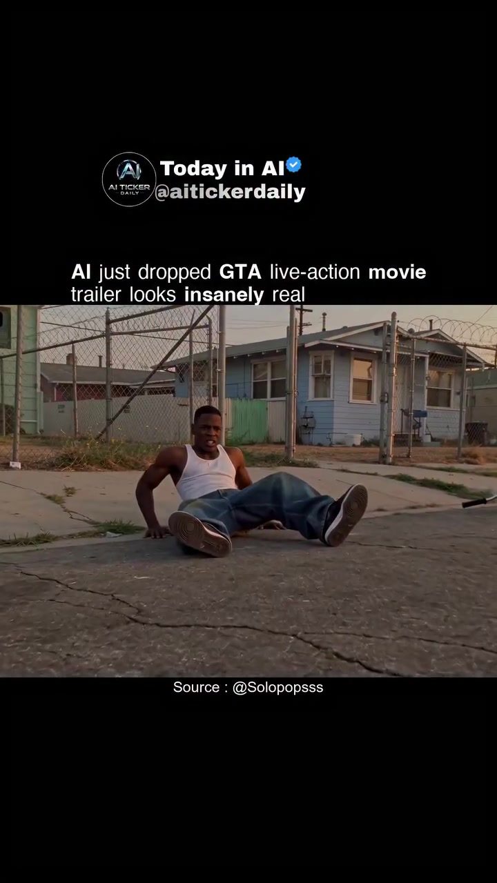 AI-Generated GTA: San Andreas Live-Action Trailer Concept