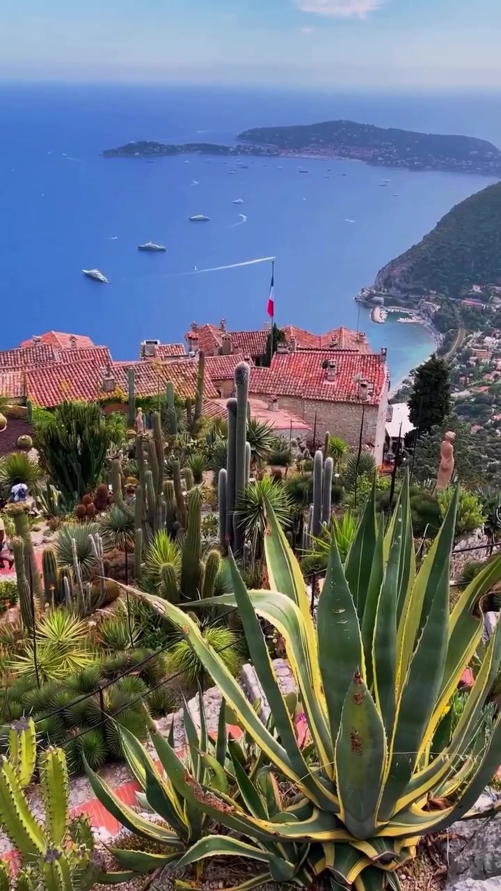Mediterranean Coastal Town: Architecture and Scenery