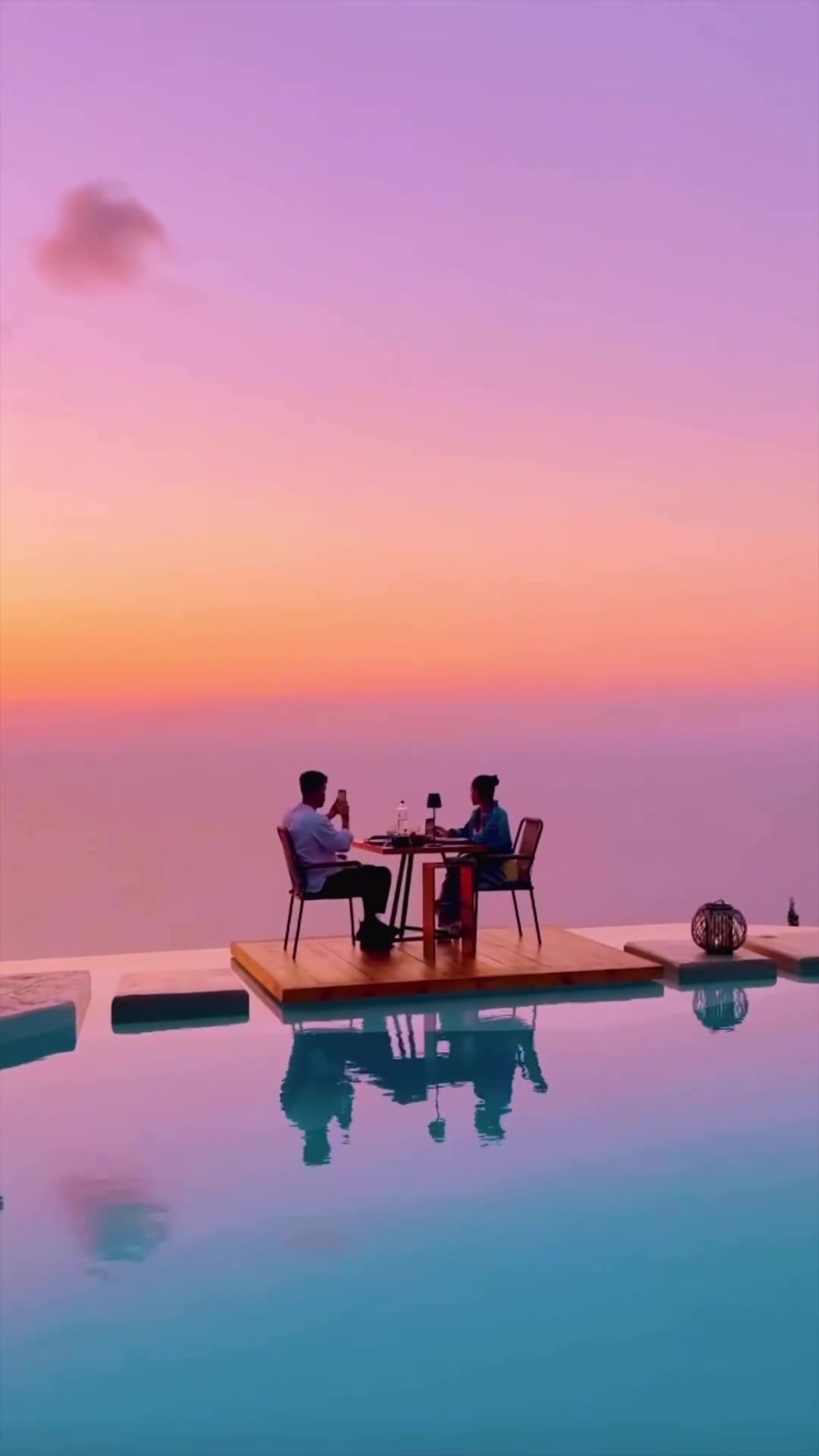 Romantic Dinner Sunset View at Amente, Lefkada