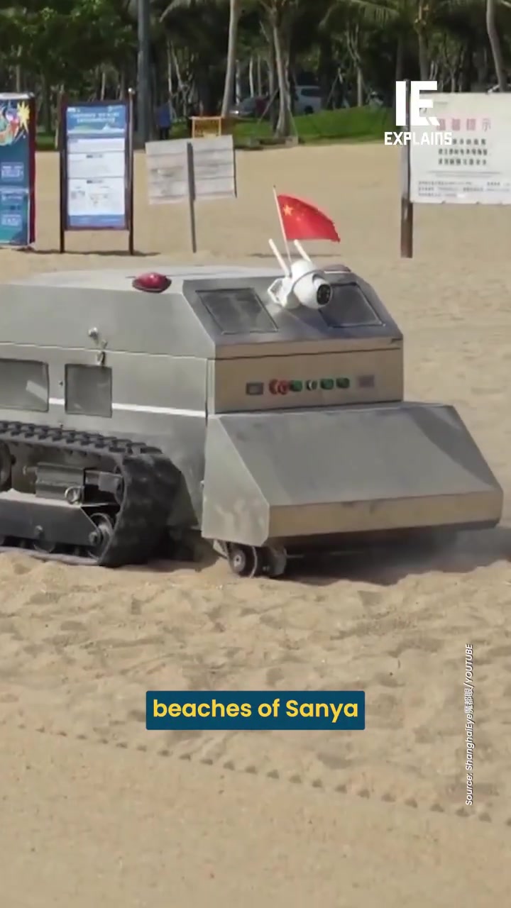 Beach Cleaning Robot from Shanghai Jiao Tong University
