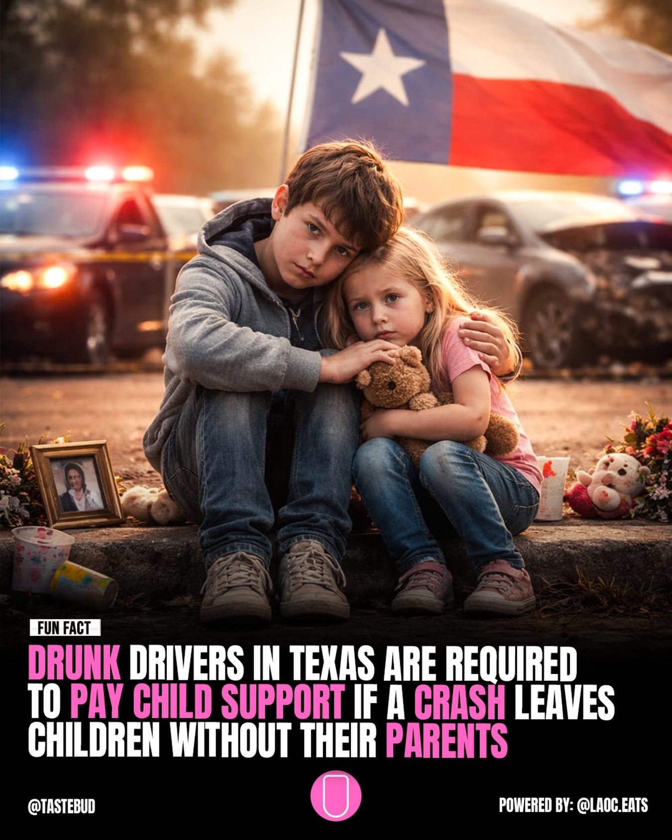 Texas' New Law: Drunk Drivers Pay Child Support for Orphaned Kids