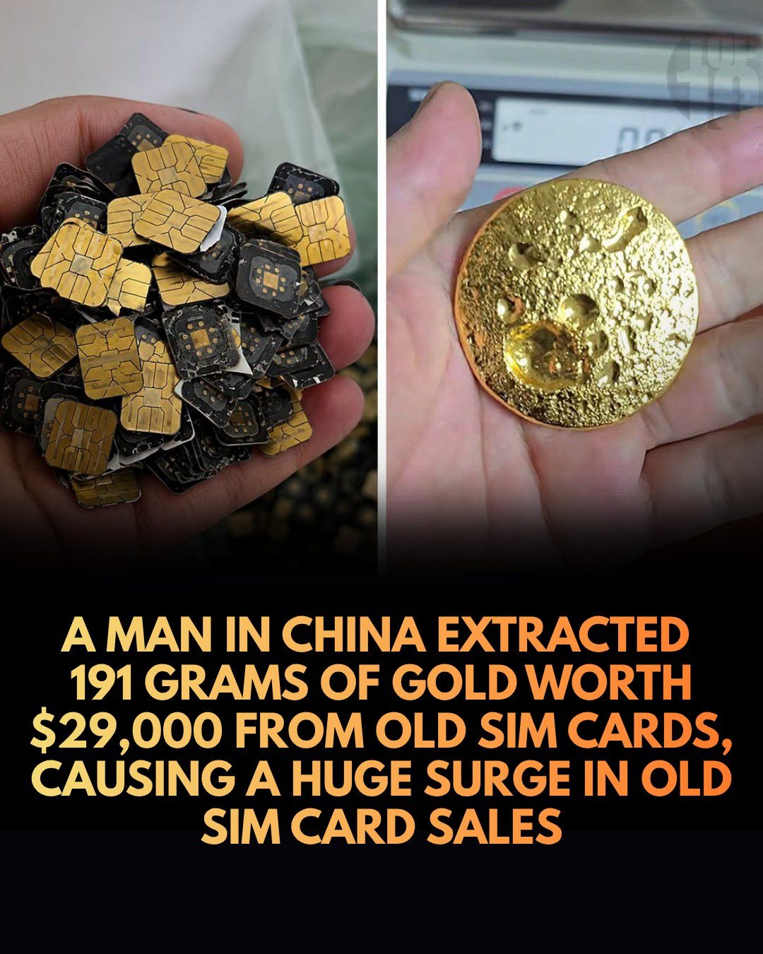 China Man Extracts $29,000 in Gold from Old SIM Cards