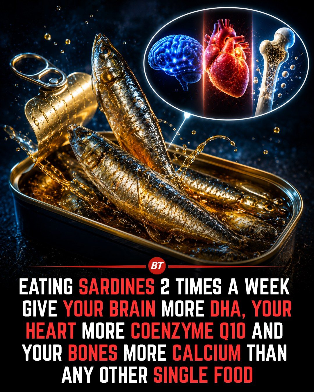 Sardine Benefits: Brain, Heart, and Bone Health Perks