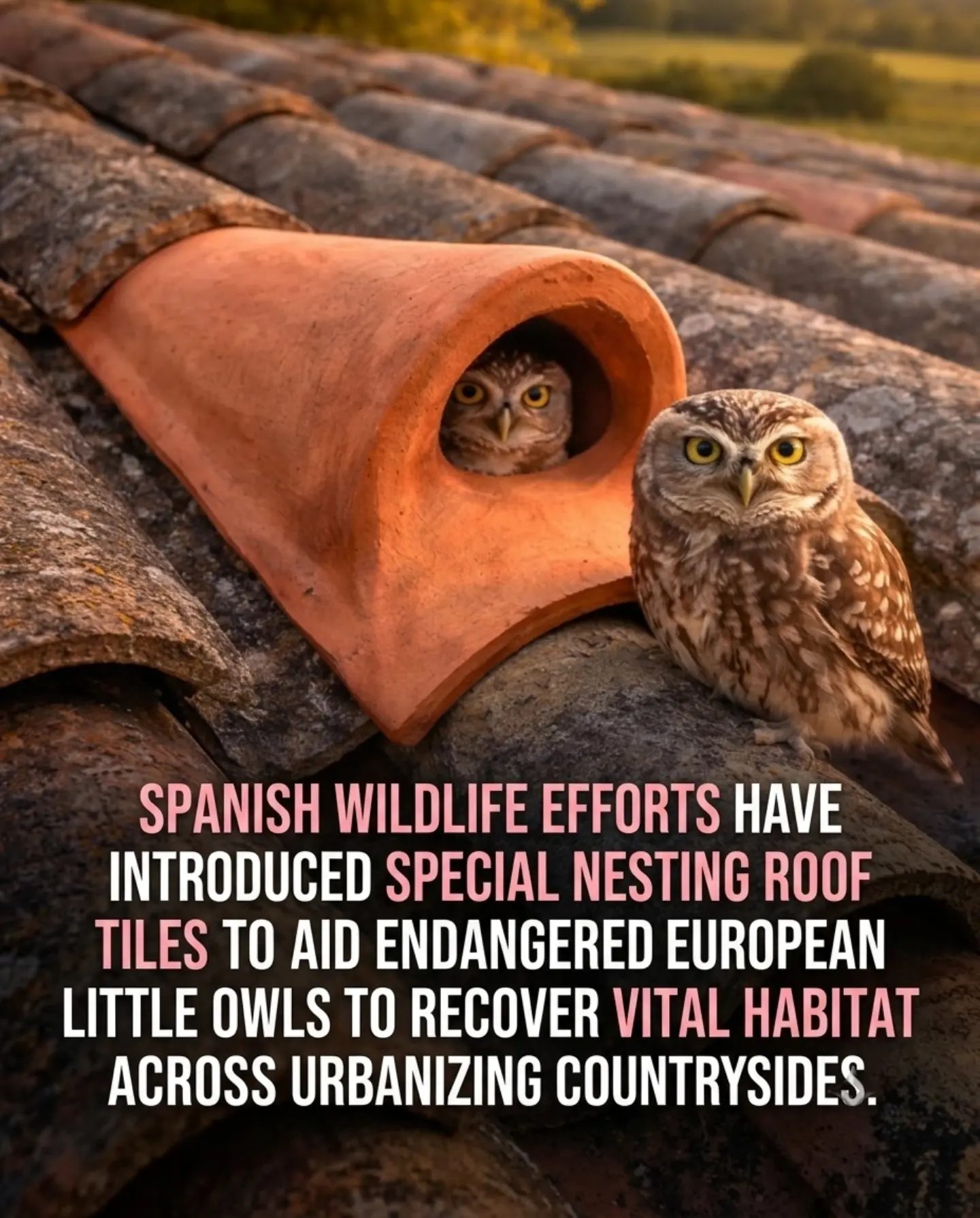 Owl Habitat Restoration: Saving European Little Owls in Urban Spain