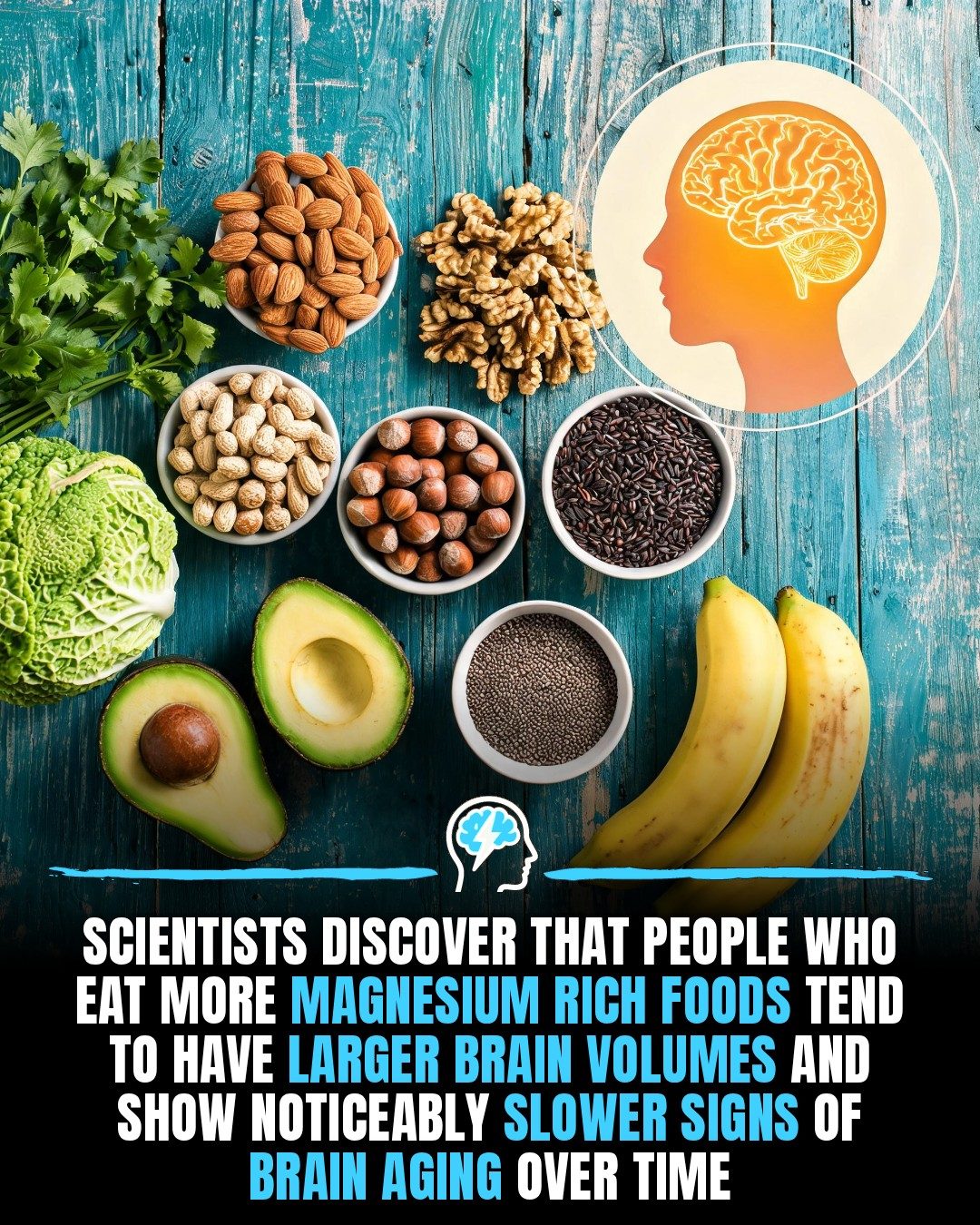 Seven Mag-Rich Foods for a Younger Brain