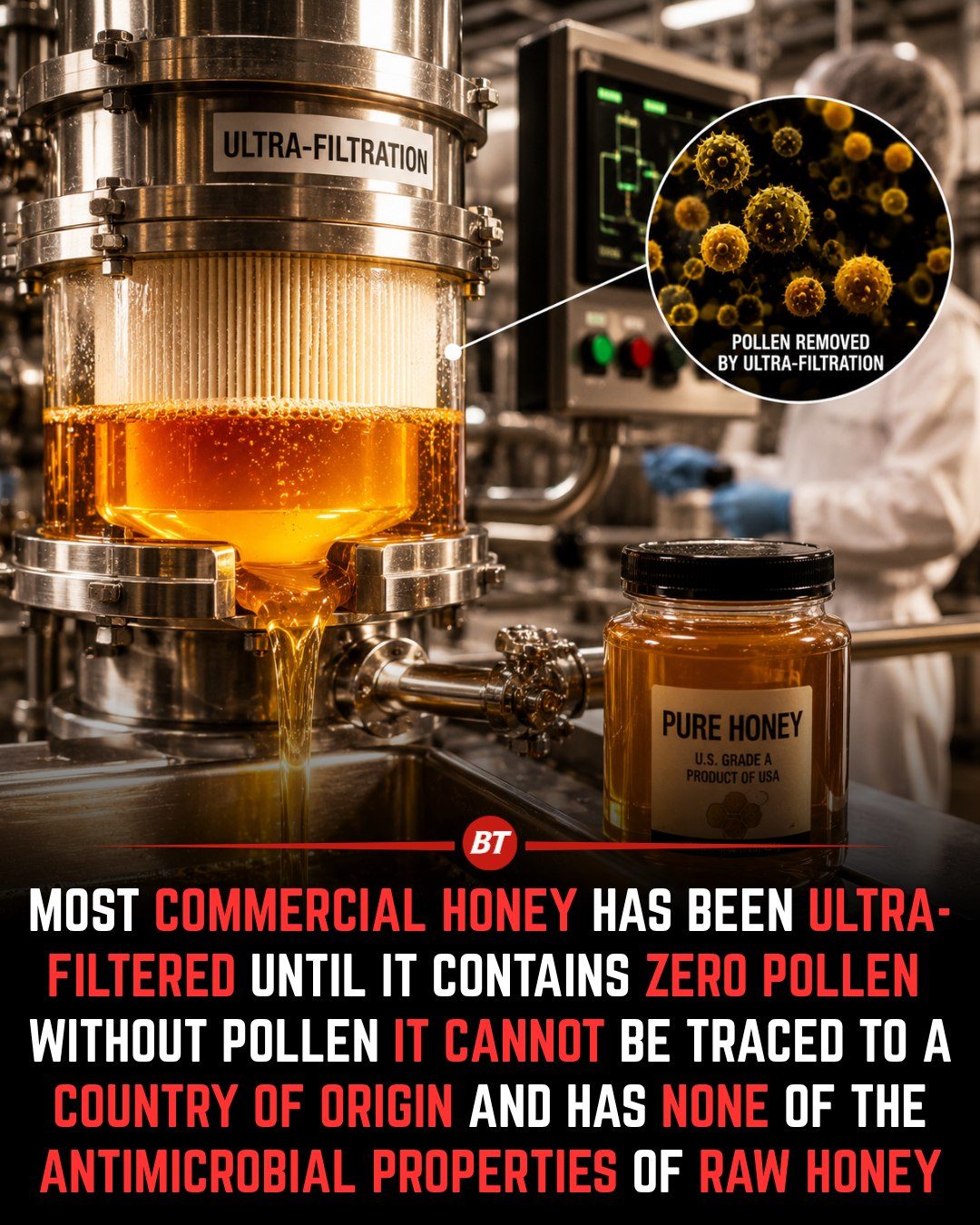 Ultra-Filtration: How Honey Processing Affects Natural Benefits
