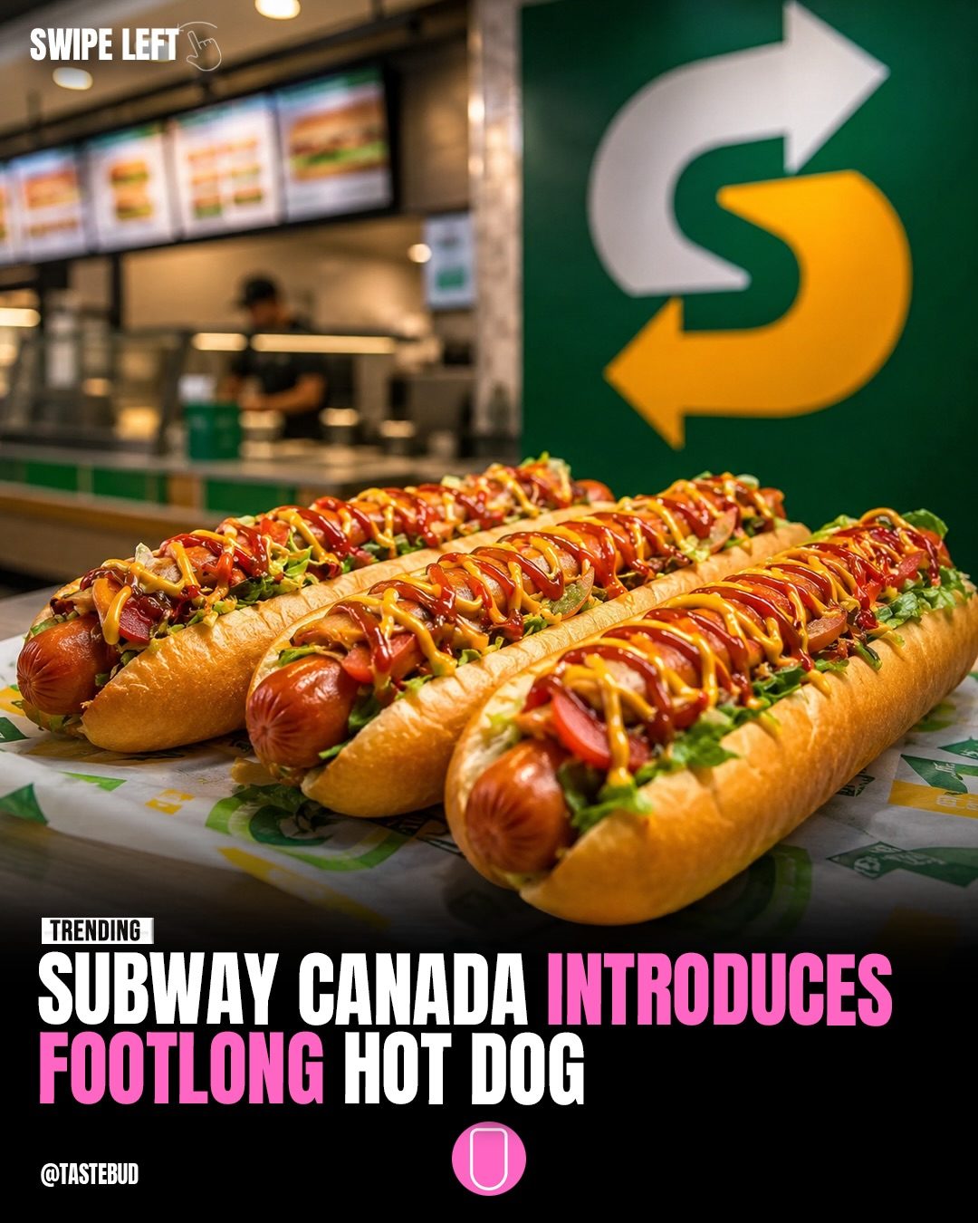 Subway Canada's New Customizable Footlong Hot Dog