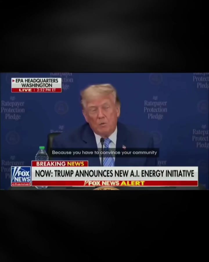 Trump Pushes for AI Centers, Citing U.S. Leadership, Economic Gains