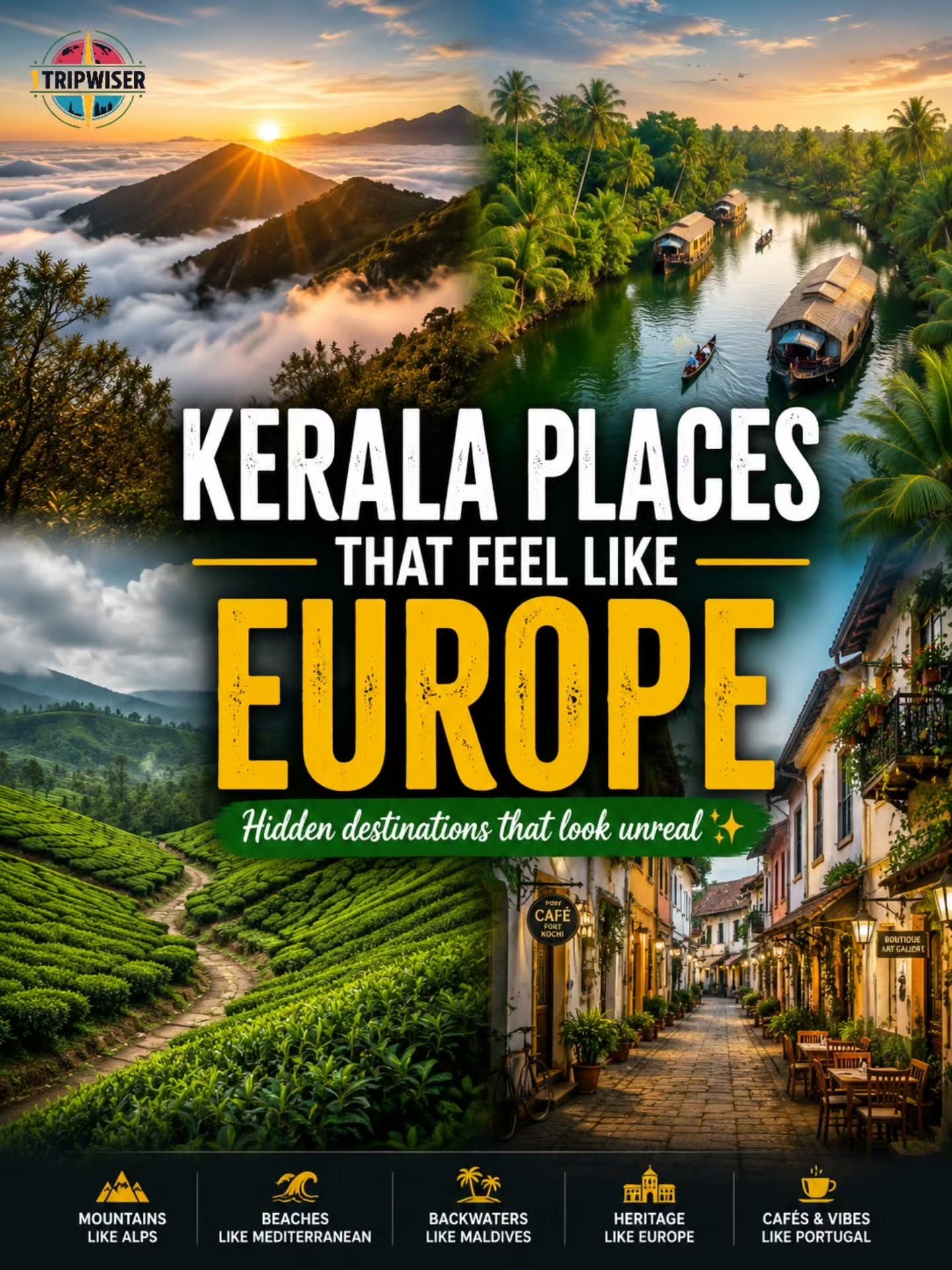 Kerala's European-Style Travel Hides: Discover Hidden Gems