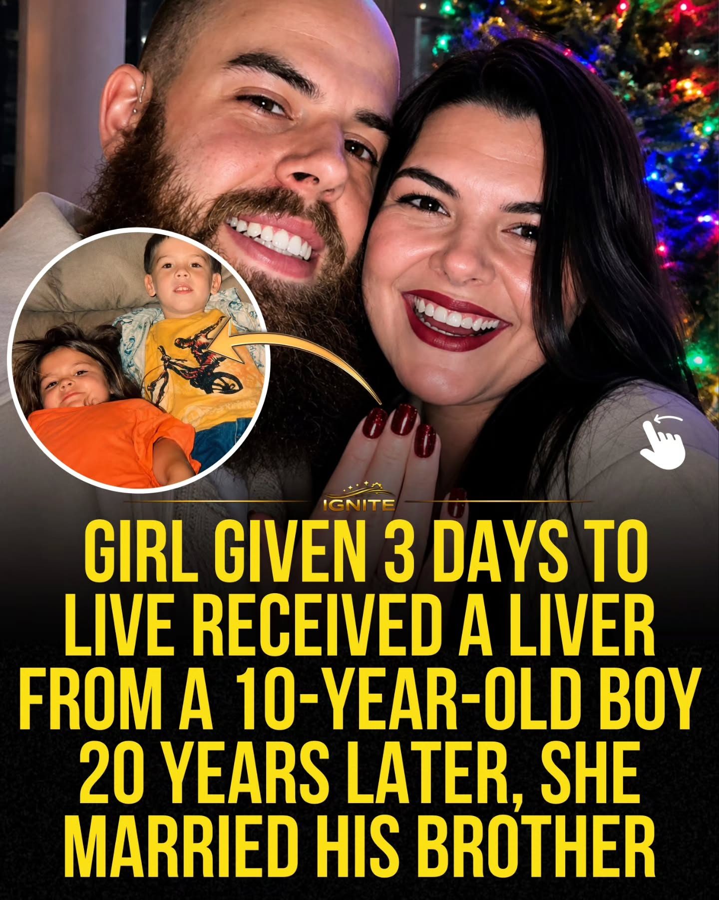 A baby given days to live finds love in donor's family