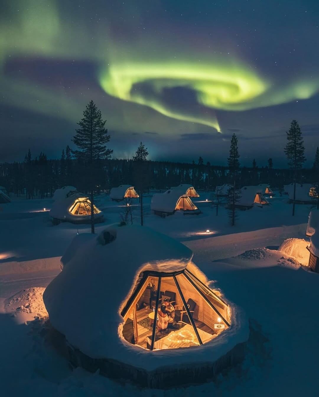 Exploring Lapland's Magic: Northern Lights, Igloos, and Reindeer