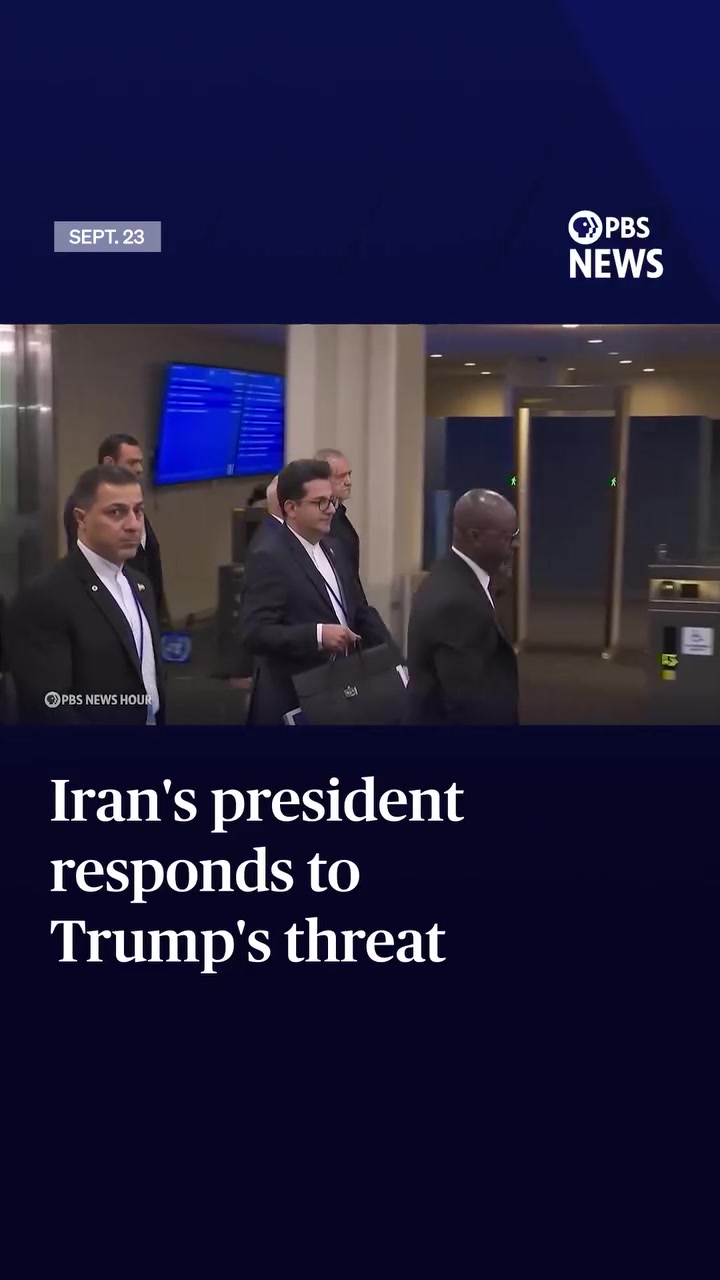 Iran President's UN Response to Trump's Threat