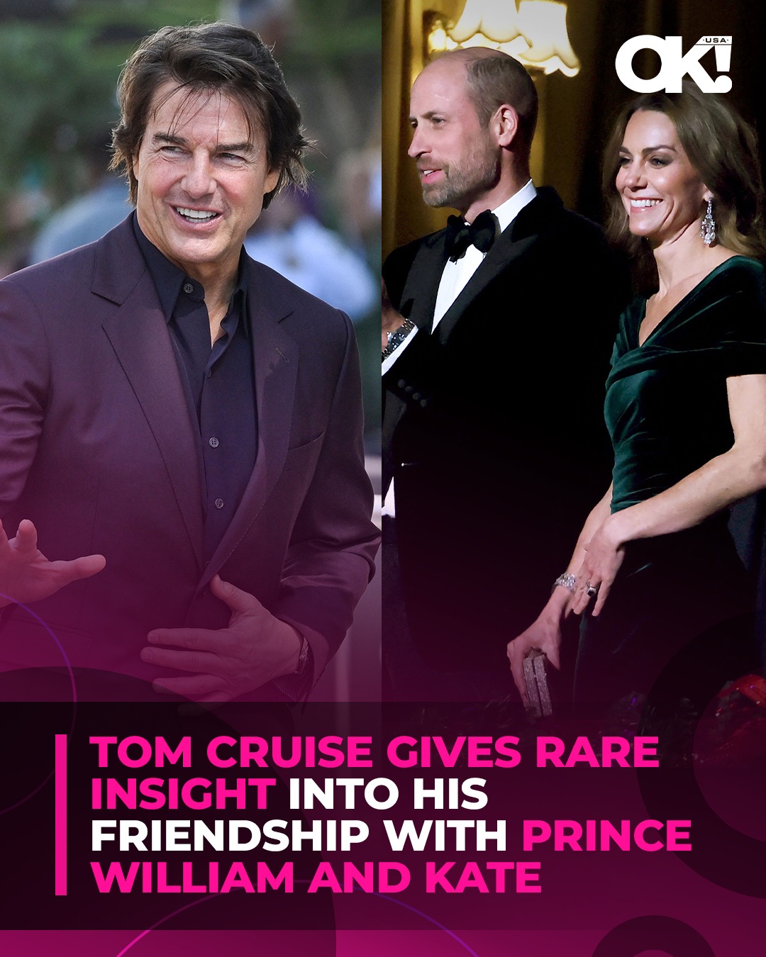 Tom Cruise's Friendship with Prince William and Kate
