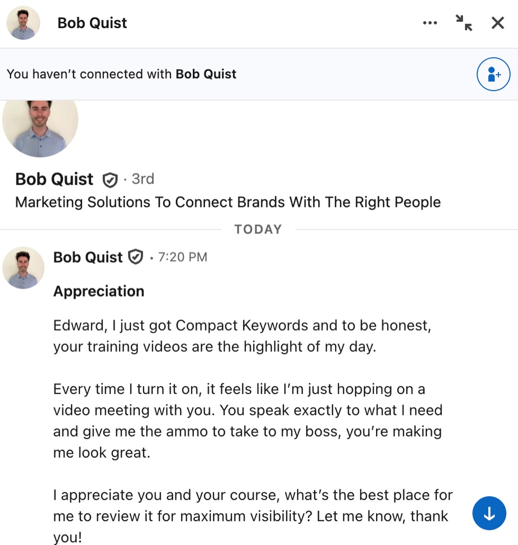 Bob Quist Marketing Solutions: Connecting Brands
