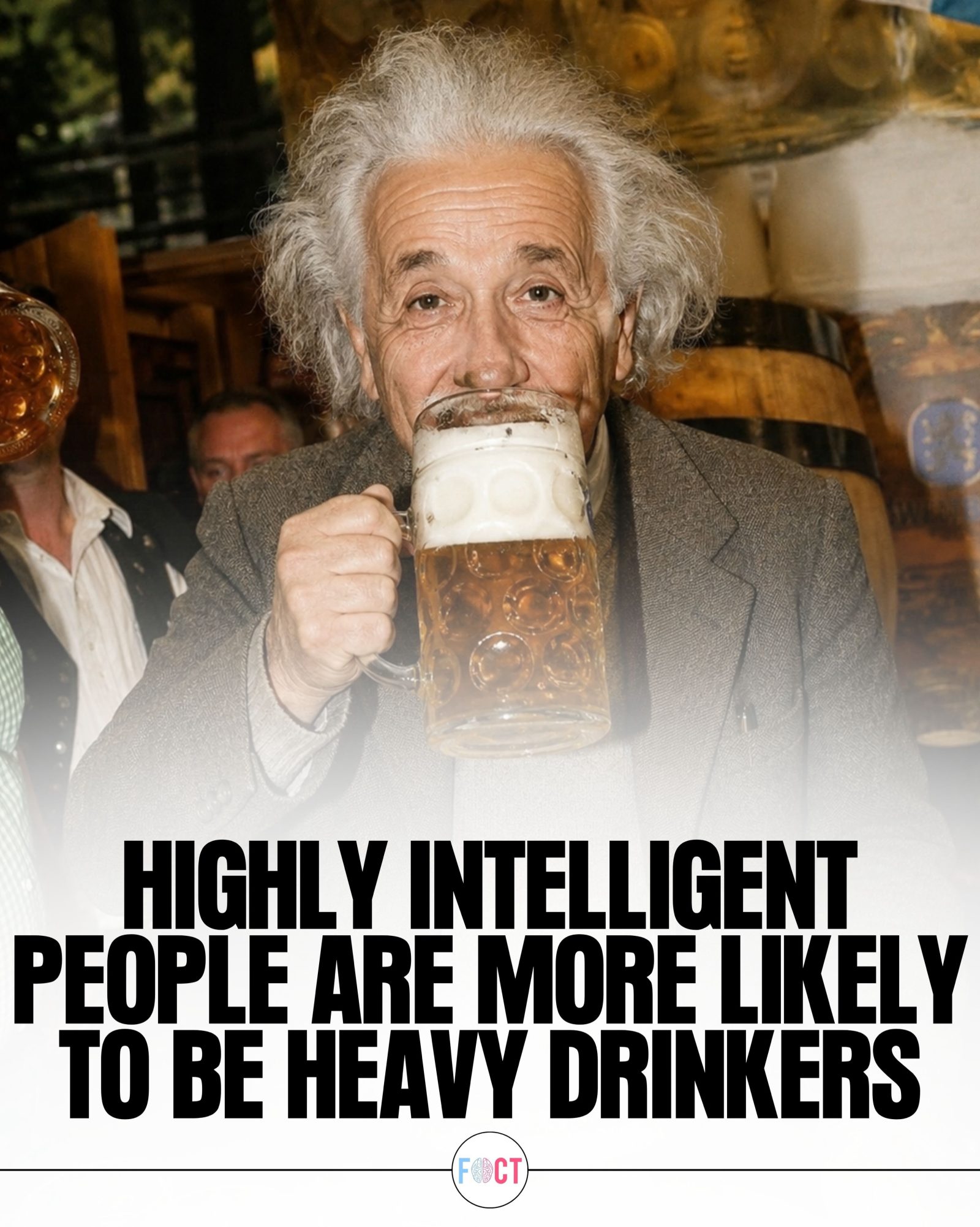 Are Highly Intelligent People More Likely to Drink Heavily?