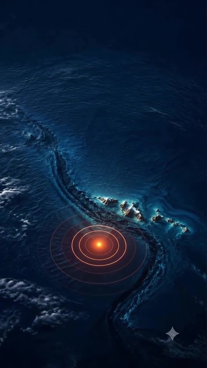 South Sandwich Islands Earthquake Visualization