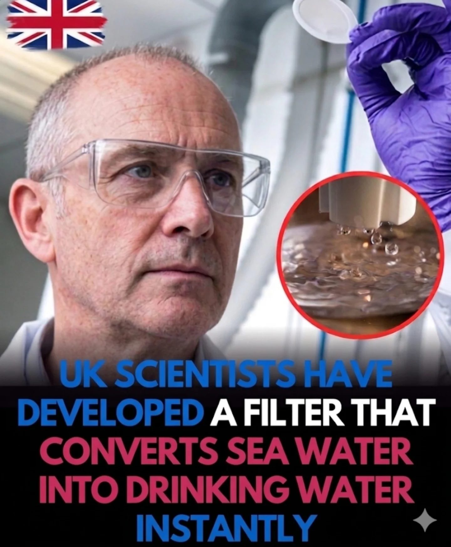 Revolutionary Graphene Oxide Filter Converts Seawater Into Drinking Water