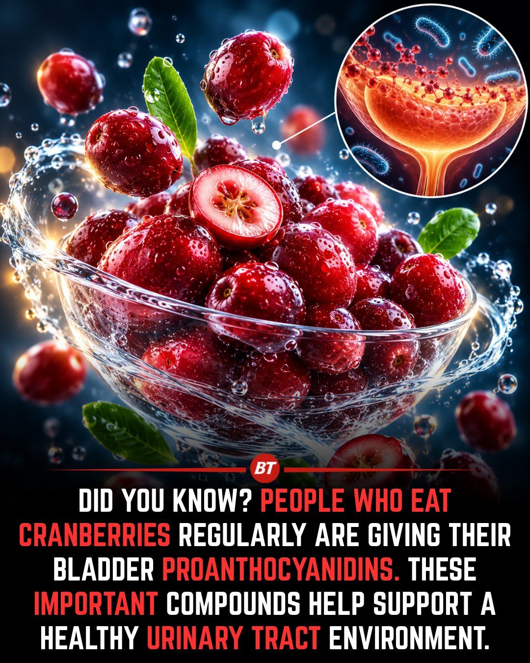 Cranberries: Natural Support for Urinary Tract Health