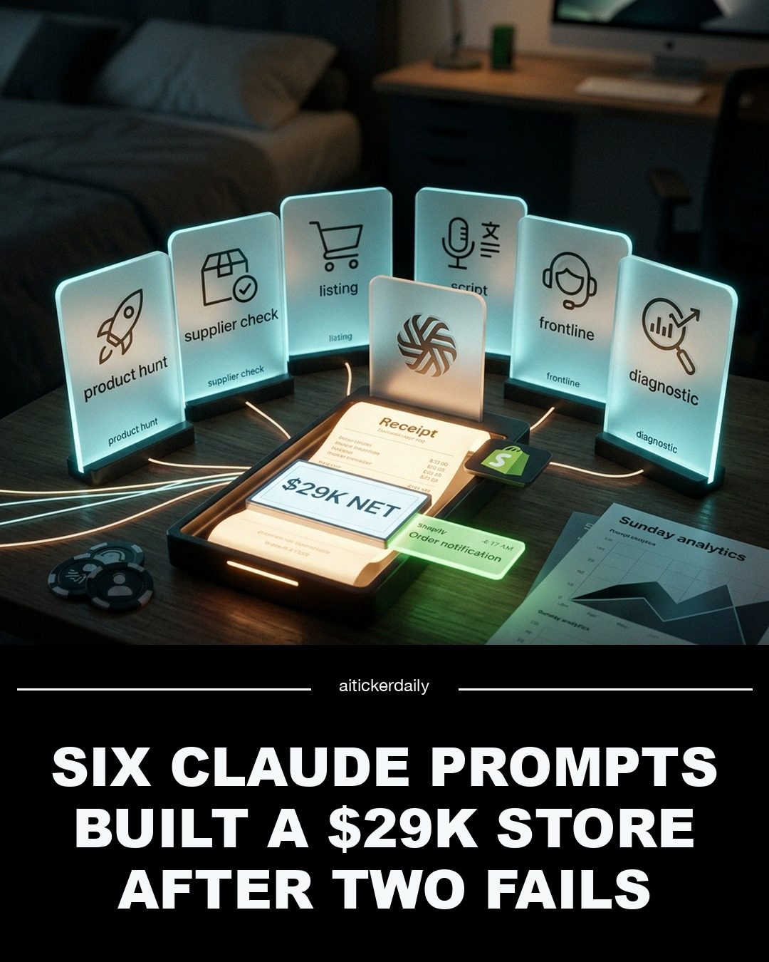 **AI Store Creation: Turning Failed Attempts into Success with Claude**