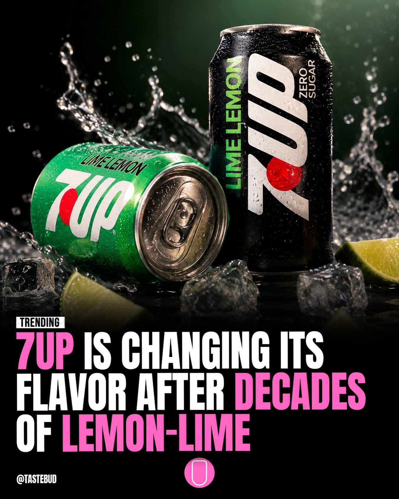 7up's Biggest Flavor Change in 15 Years: Introducing Lime Lemon Zero Sugar
