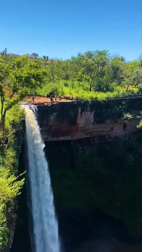 Esmeril Waterfall Zipline Adventure in Brazil