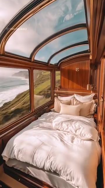 Luxurious Train Travel: Panoramic Views, Plush Comfort