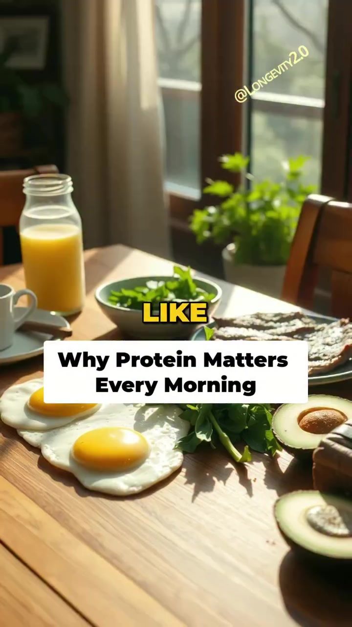 Longevity Benefits of a Protein-Rich Breakfast
