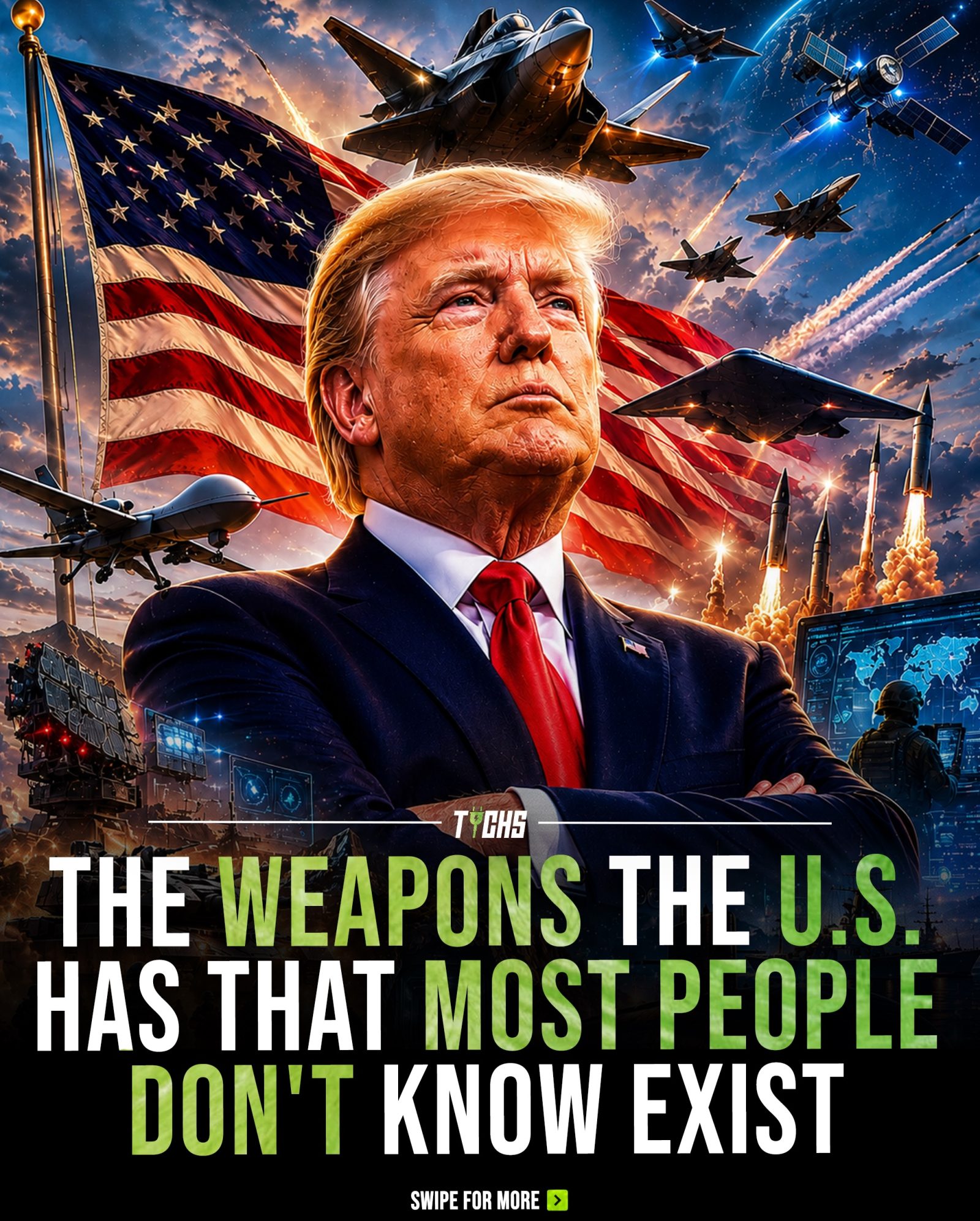 Secret US Military Tech: From Hypersonic Missiles to Stealth Aircraft