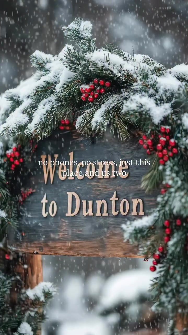 Escape to Winter Bliss: Dunton's Cozy Cabin Retreat