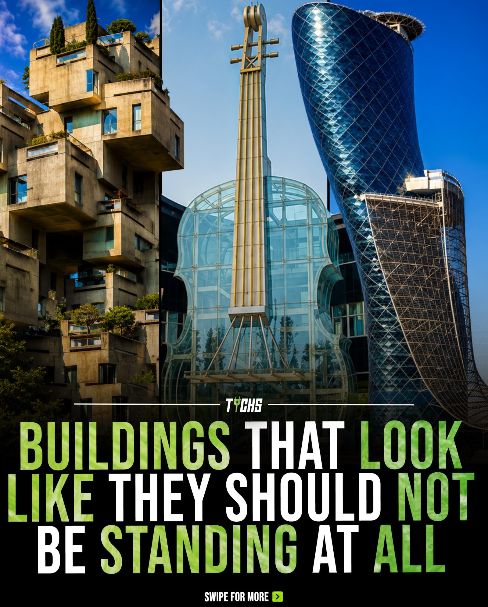 Incredible World of Unusual Buildings: Engineering Marvels