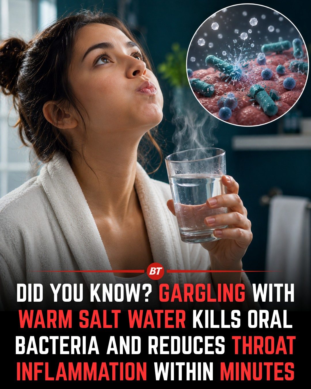 How Warm Salt Water Gargles Boost Oral Health