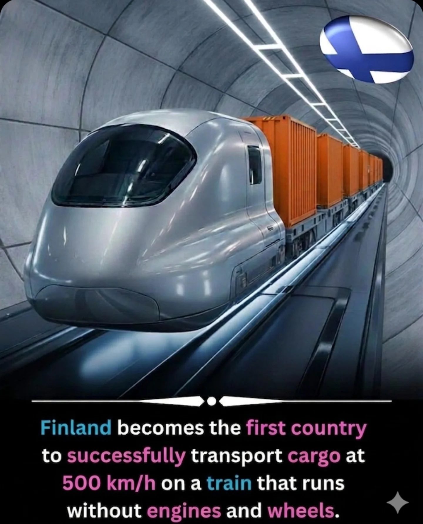 Finland's Viral Cargo Train Claim: Fact-Checking 500 km/h Misinformation