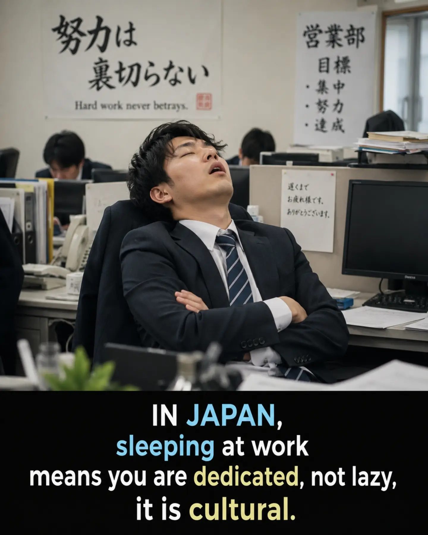The Art of Inemuri: How Sleeping at Work Reflects Japanese Dedication