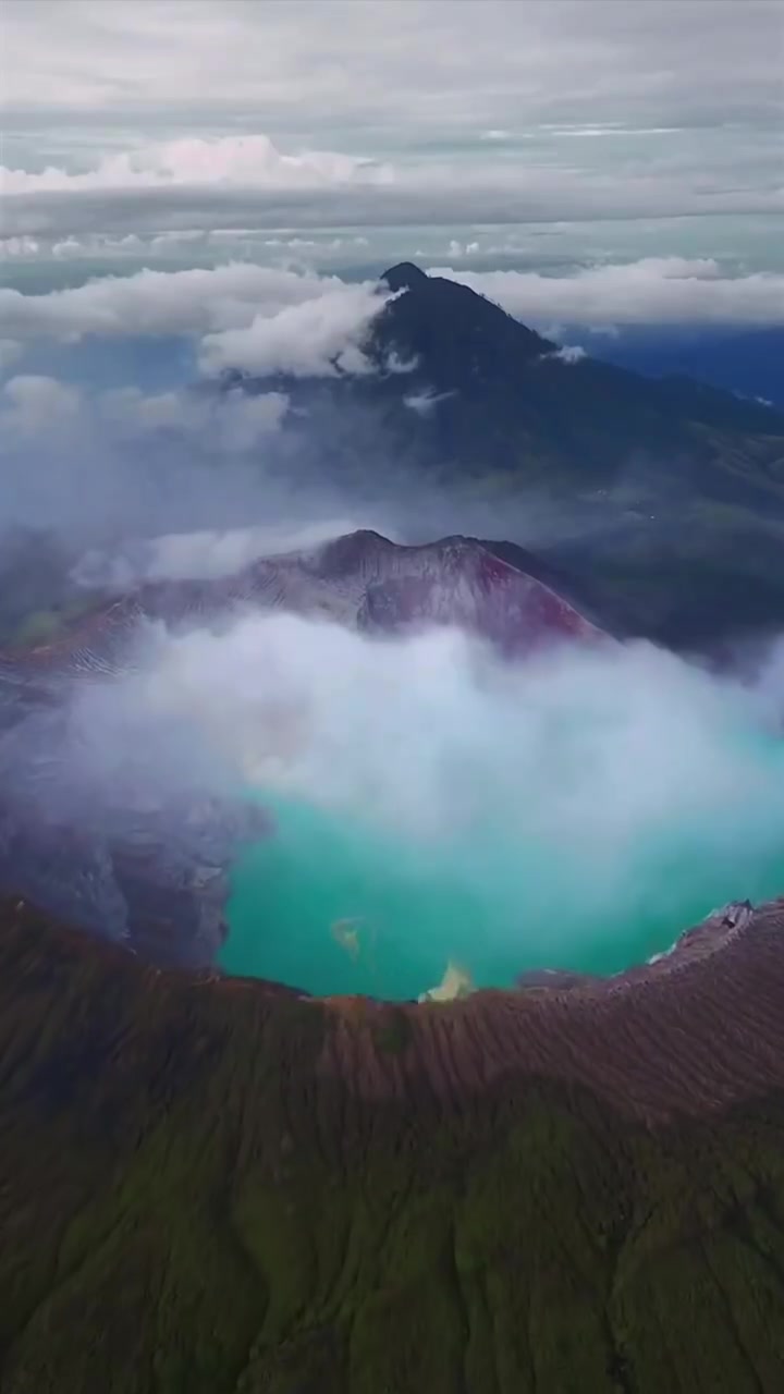 Kawa Ijen's Blue Fire Volcano in Indonesia