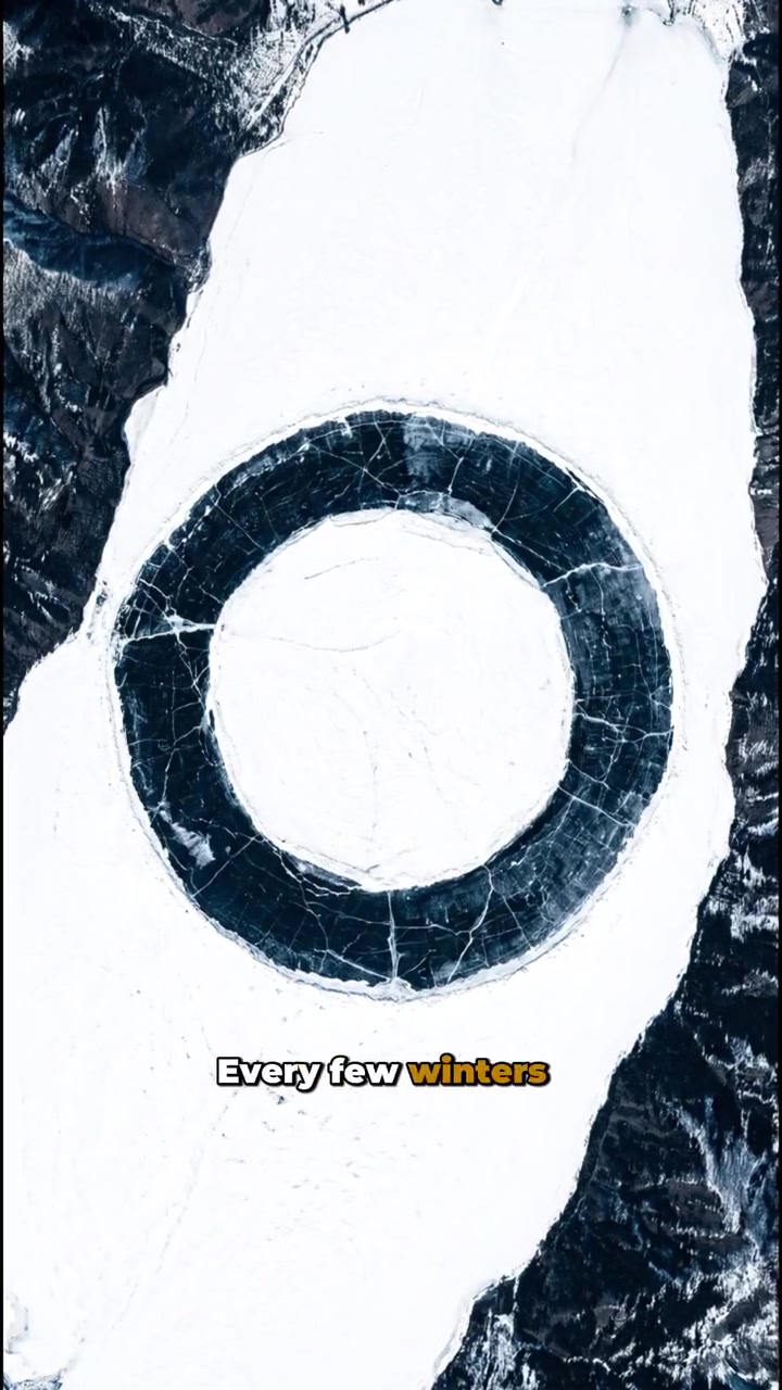 Lake Baikal's Mysterious Ice Rings