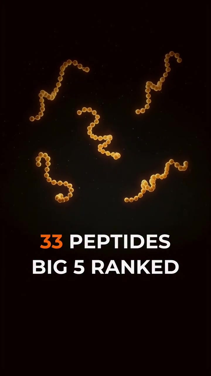 Peptide Supplements Ranked by Evidence