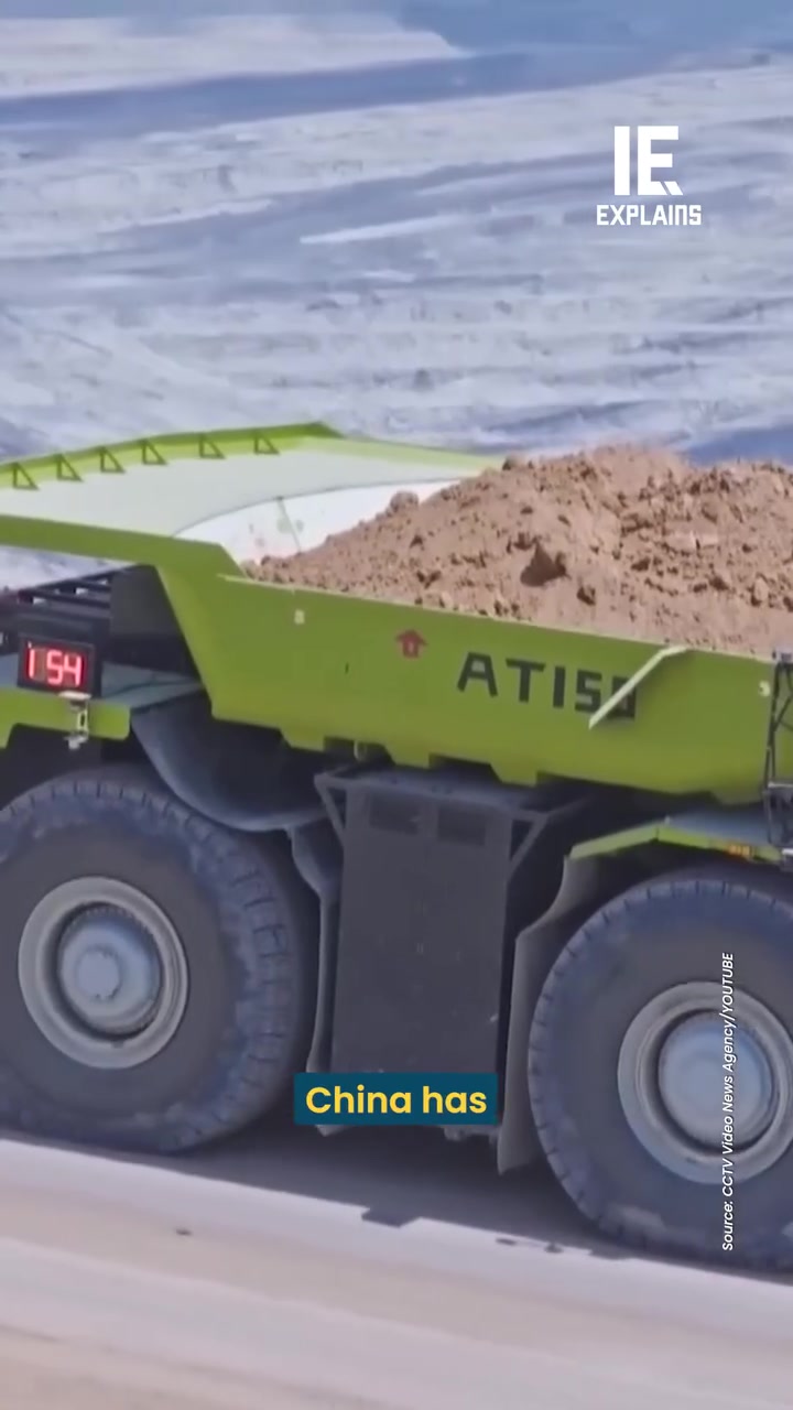 ATIS Driverless Mining Truck in Action