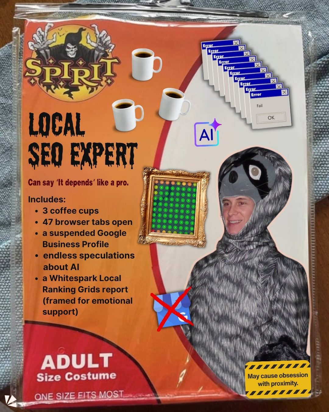 Local SEO Expert Costume: SEO Fun for Halloween