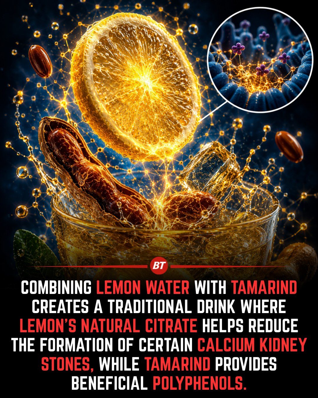 Tamarind Lemon Drink: Boost Kidney Health Naturally