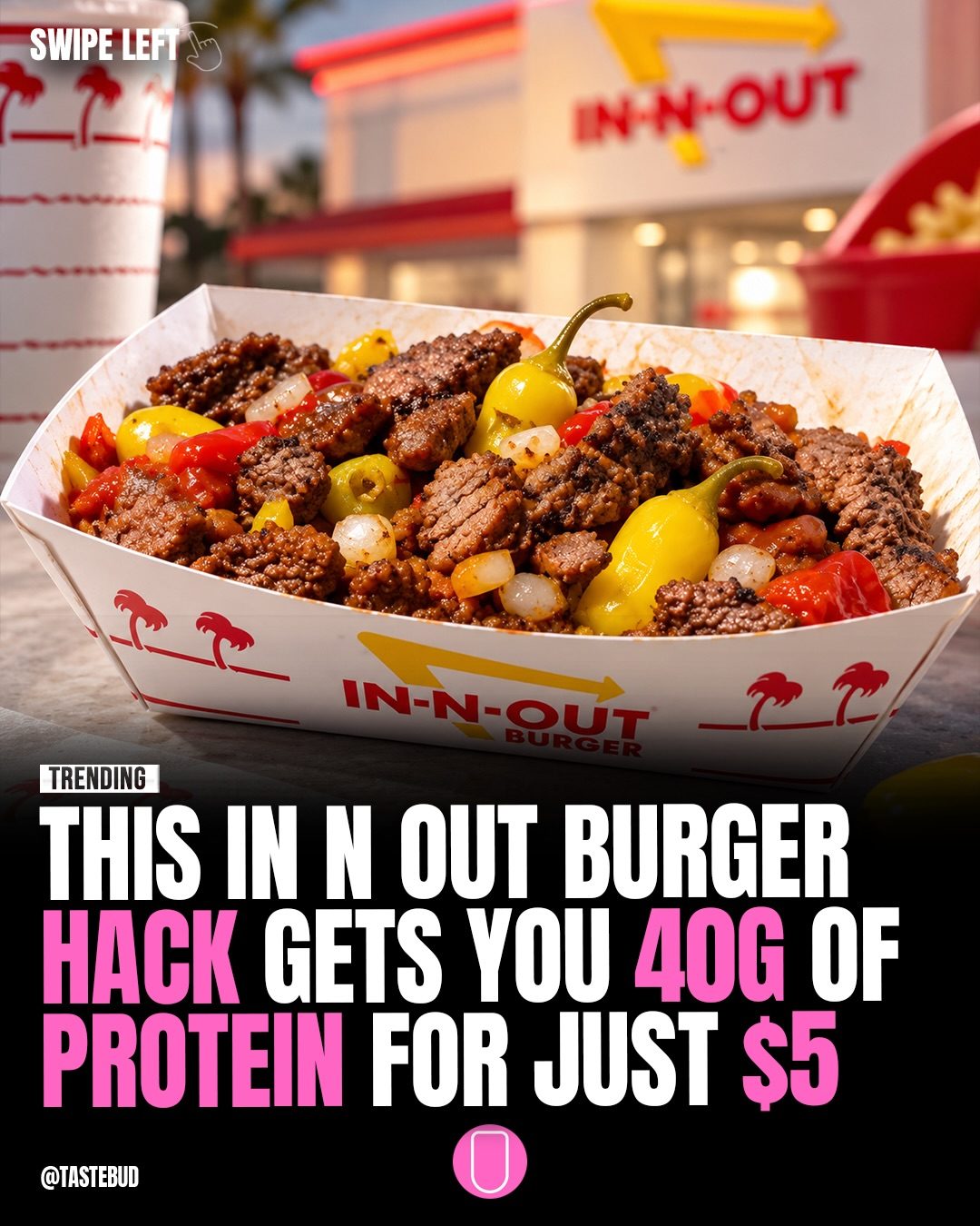 In-N-Out Burger Hack: 40g Protein for $5.20