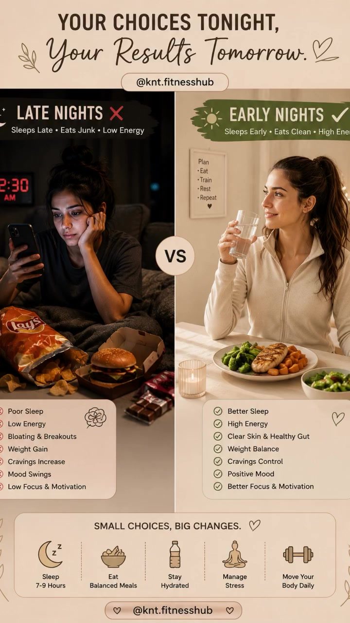Late Night or Early Night: How Your Choices Shape Your Health