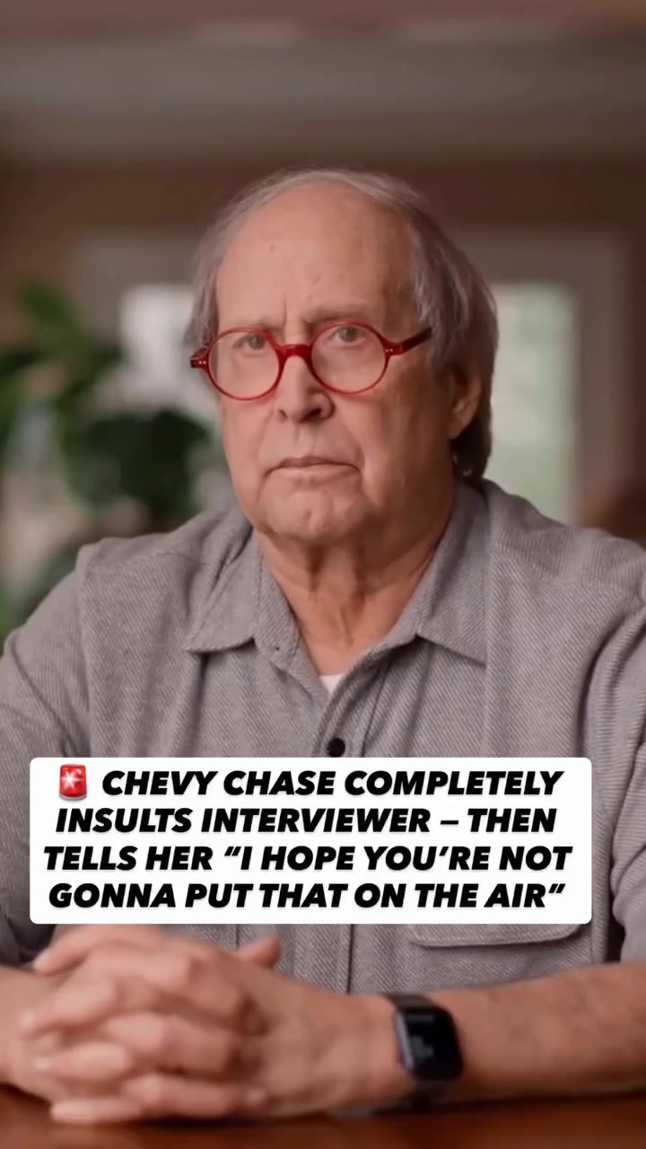 Chevy Chase's Cruel Interview Moment That Went Viral